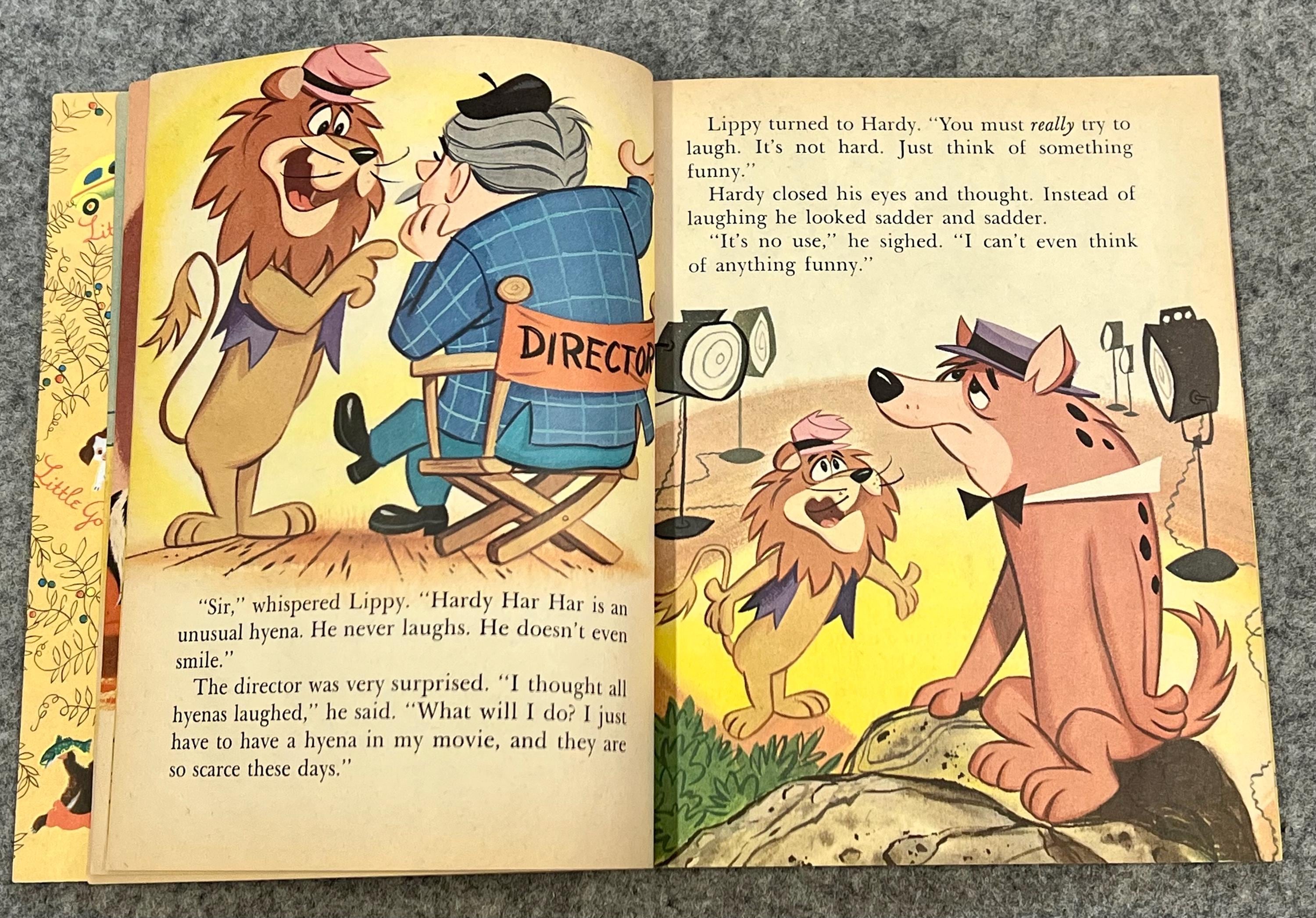 Lippy the Lion and Hardy Har Har Little Golden Book (1963) - Etsy