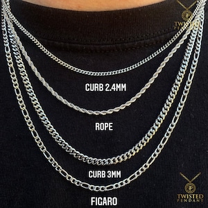 Figaro cuban link chain outlet