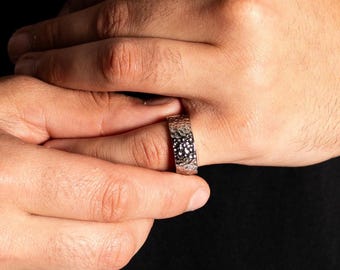 Stainless Steel Ring, 8mm Minimalist Ring, Man Ring, Rings for