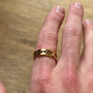 Solid gold mens rings for sale top