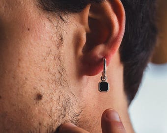 Orecchini a perno in argento Sterling 925 a forma di pera