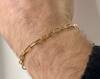 メンズブレスレット - 18Kゴールドブレスレット メンズ - メンズ