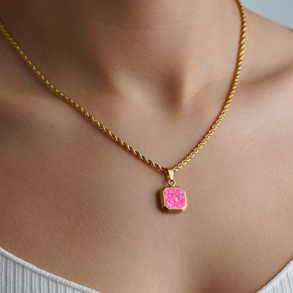 Pink Gold Jewelry Etsy