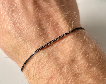 Acquista Bracciale Cubano Con Cordolo In Acciaio Inossidabile 316L - Foto 7