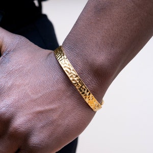 Gold Bracelet Men, Mens Cuff Bracelet, Mens Gold Bracelet, Adjustable Bangle Bracelet, Gold Bracelet 8mm, Mens Jewelry Gifts- Twistedpendant