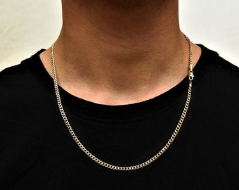 Collana A Maglia Intrecciata Morbida In Oro Giallo 18k, 45 Cm. | GV - Foto 3