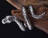Snake Ring Silver Man Ring Style Ring Unique Mens womens Jewelry Boho Hippie vintage