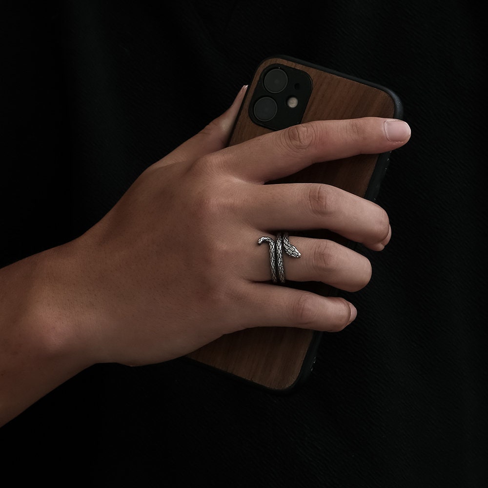 Gucci snake cheap ring mens