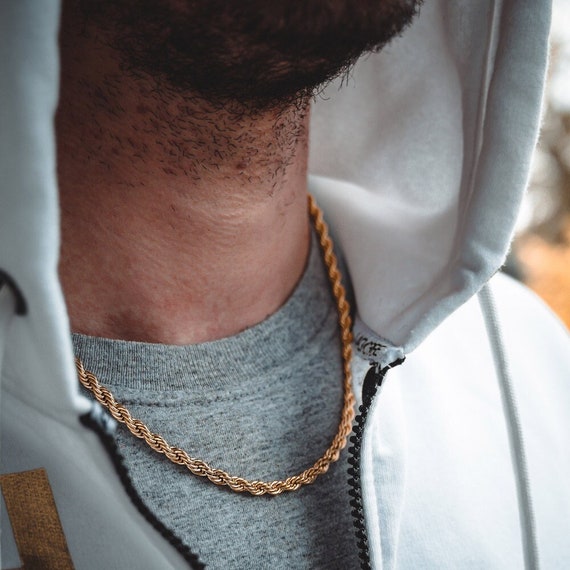 Collar De Cadena De Acero Inoxidable Para Mujer Y ... – Grandado