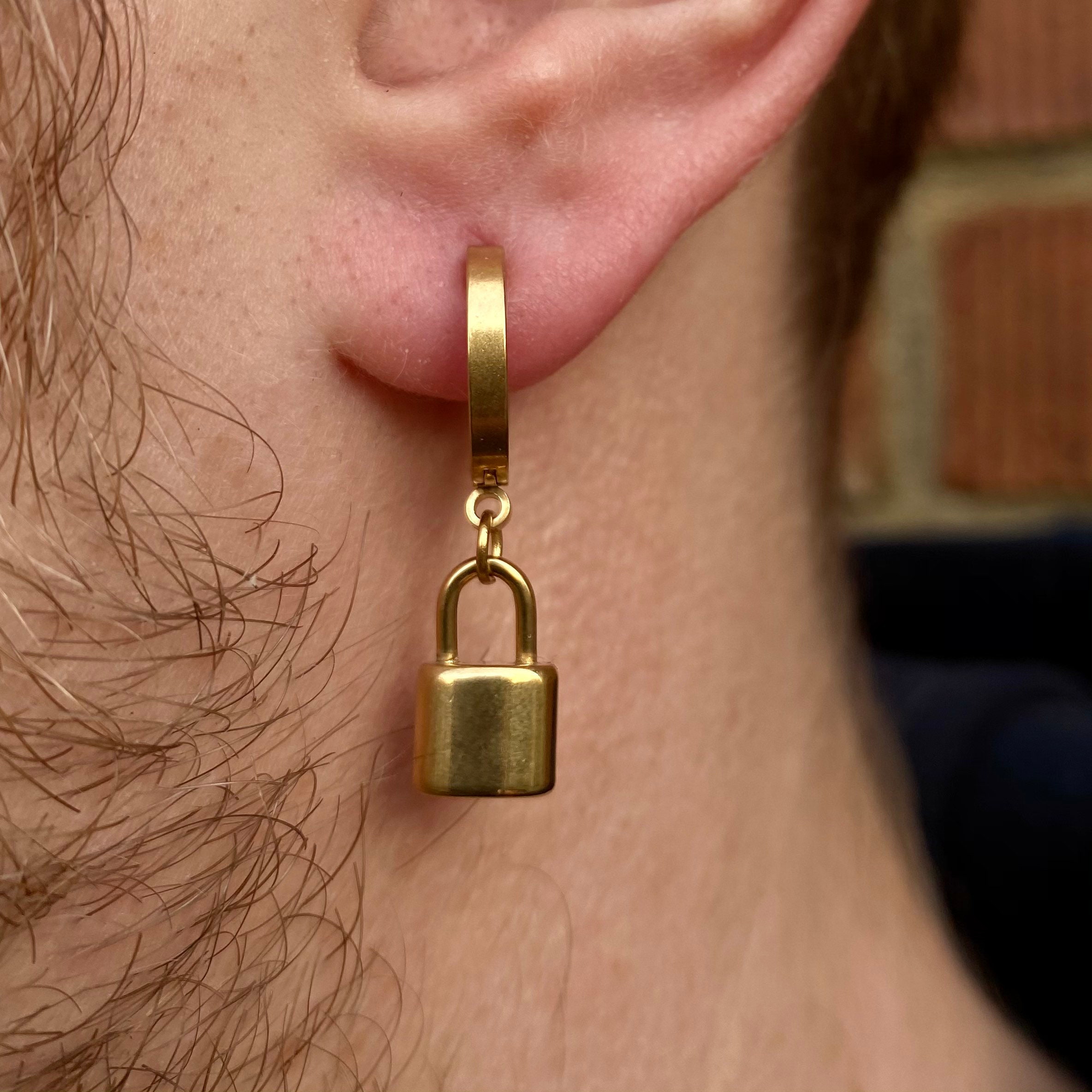 padlock earrings padlock earrings