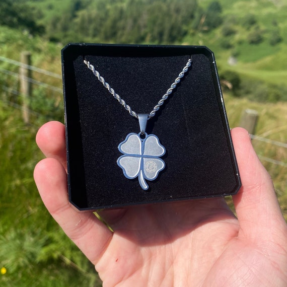 Sterling Silver Four Leaf Clover Charm Necklace | flyingtutu,jewelry,handmade  jewelry,sterling silver