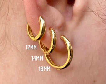 NKlaus Orecchini A Cerchio Bali In Argento 925 – Stile Gotico Medievale, Diametro 14mm – Gioielli Anneriti Di Alta Qualità