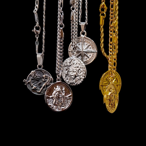 men's link chain necklace