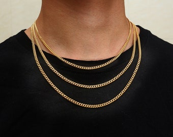 Collana A Maglia Intrecciata Morbida In Oro Giallo 18k, 45 Cm. | GV - Foto 4