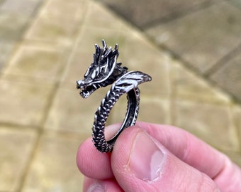 アクセサリー 90s silver925 oriental Dragon ring 90s silver925 oriental Dragon ring