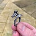 Silver Dragon Ring fully adjustable Animal Boho Ring Dragon Jewelry Unisex Ring Mens - Rings for Men, Mens Pinky Rings - By Twistedpendant 