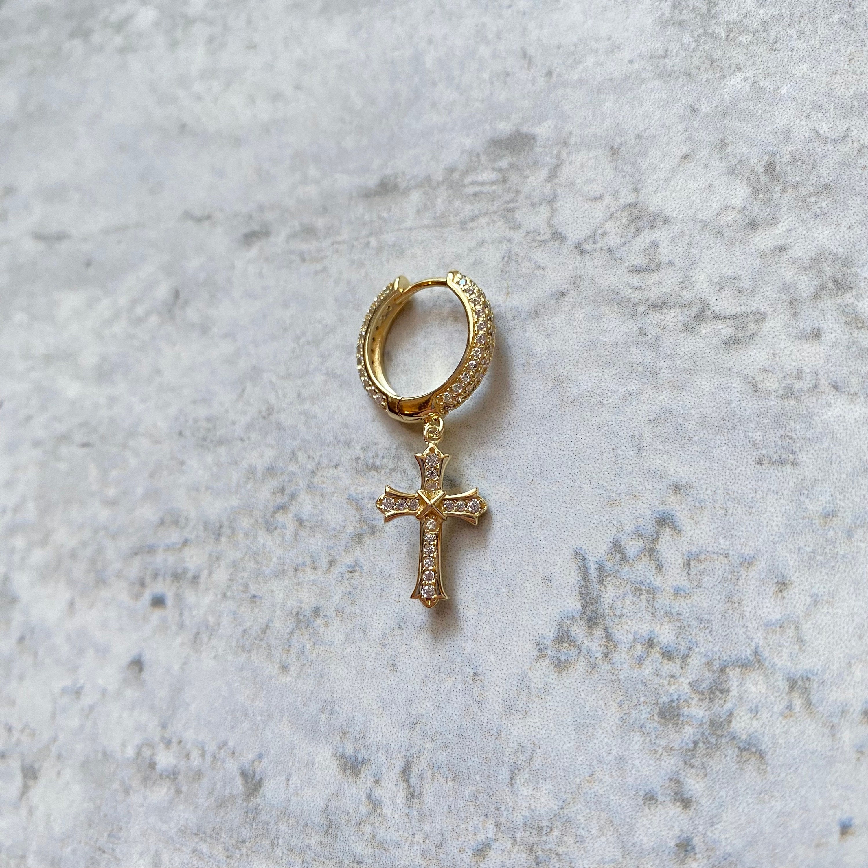 Annarita Celano Orecchino Singolo RICCIO A Cerchio In Oro 18KT Donna - Foto 5