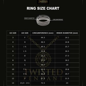 Mens Ring Fidget Spinner Ring Meditation Ring Rotating Thumb / Pinky Ring Men Men Signet Ring Silver Cuban Chain Spinner Ring image 10