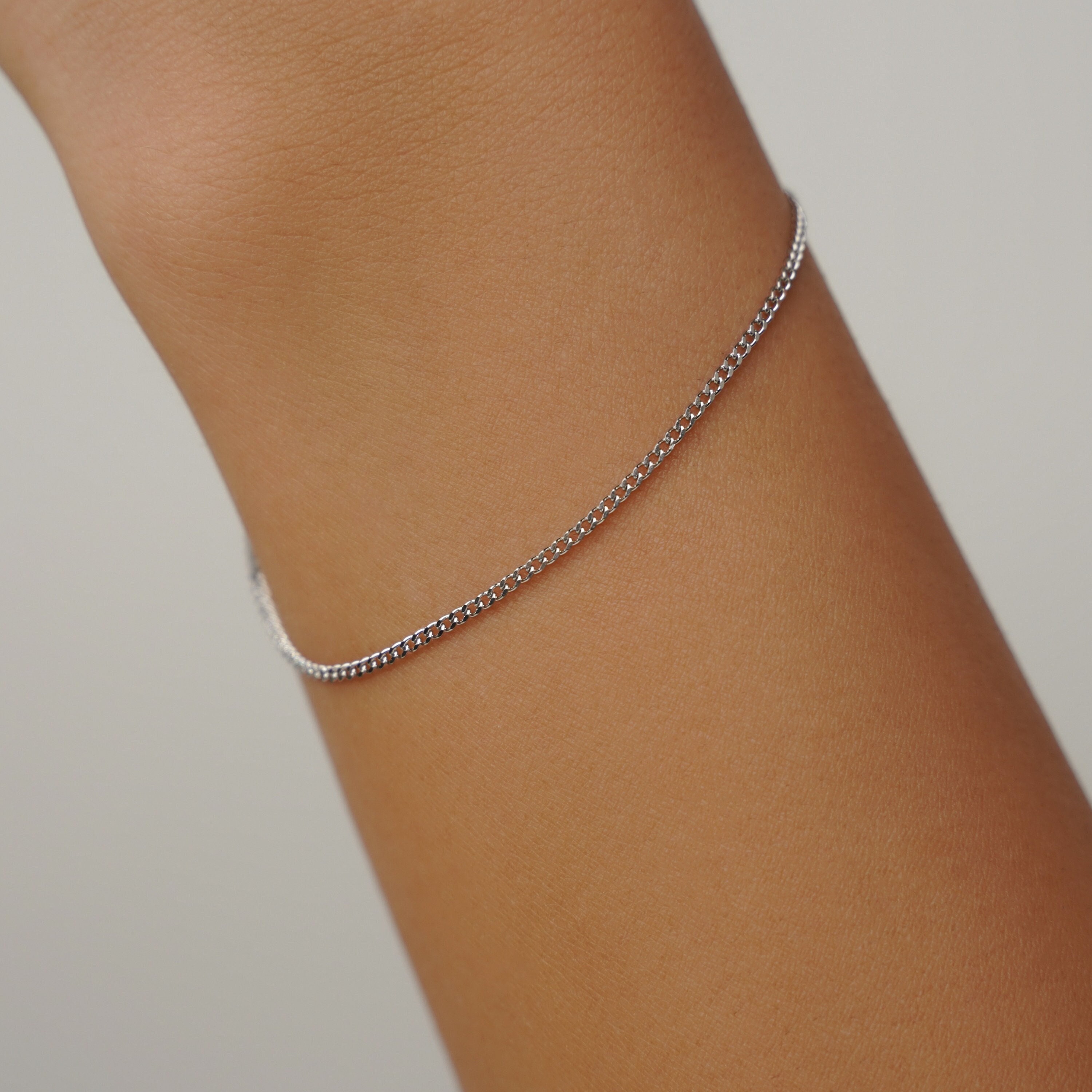 jewellerybox Bracciale con sfera di luna e stella in argento sterling