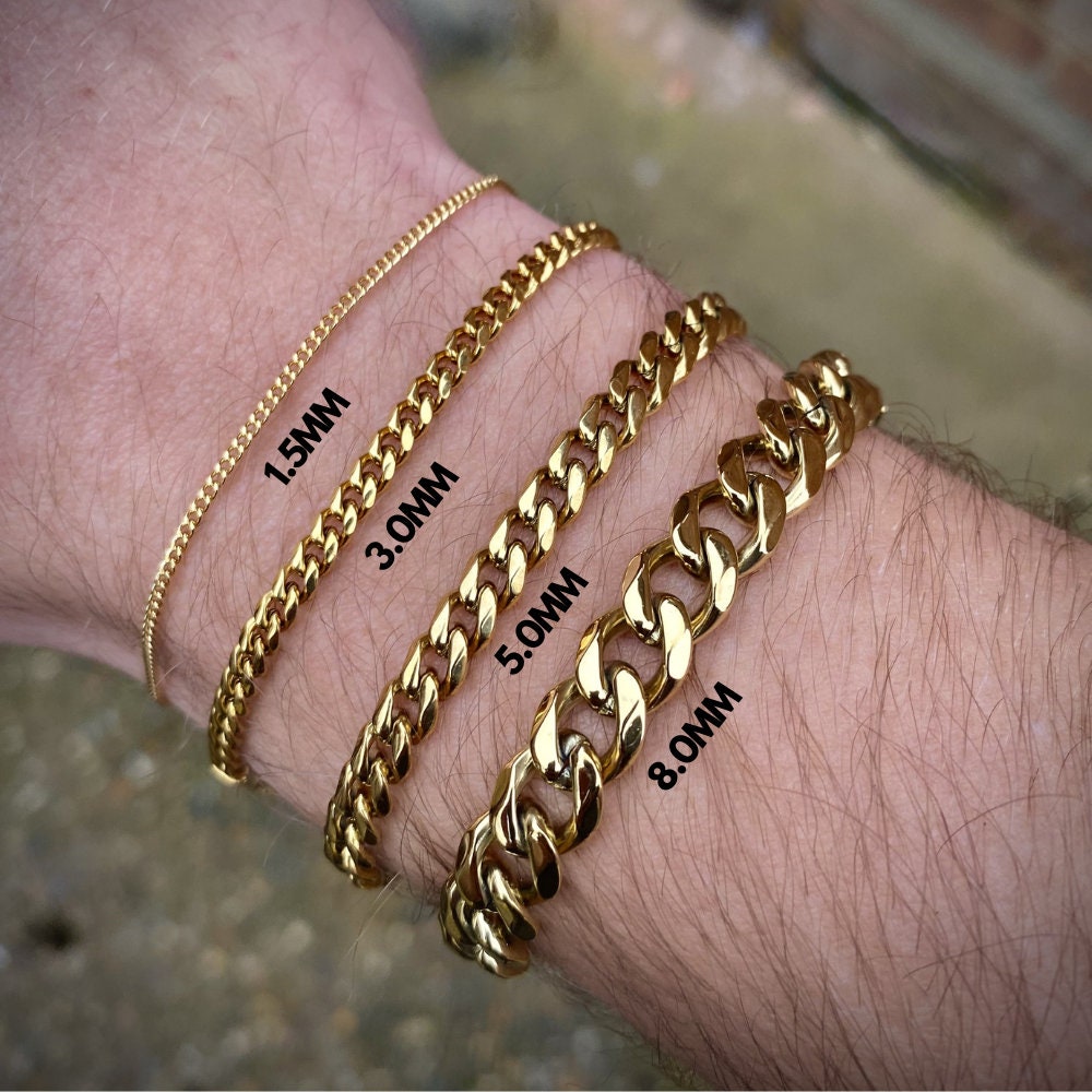 5.0mm Cuban Link Bracelet