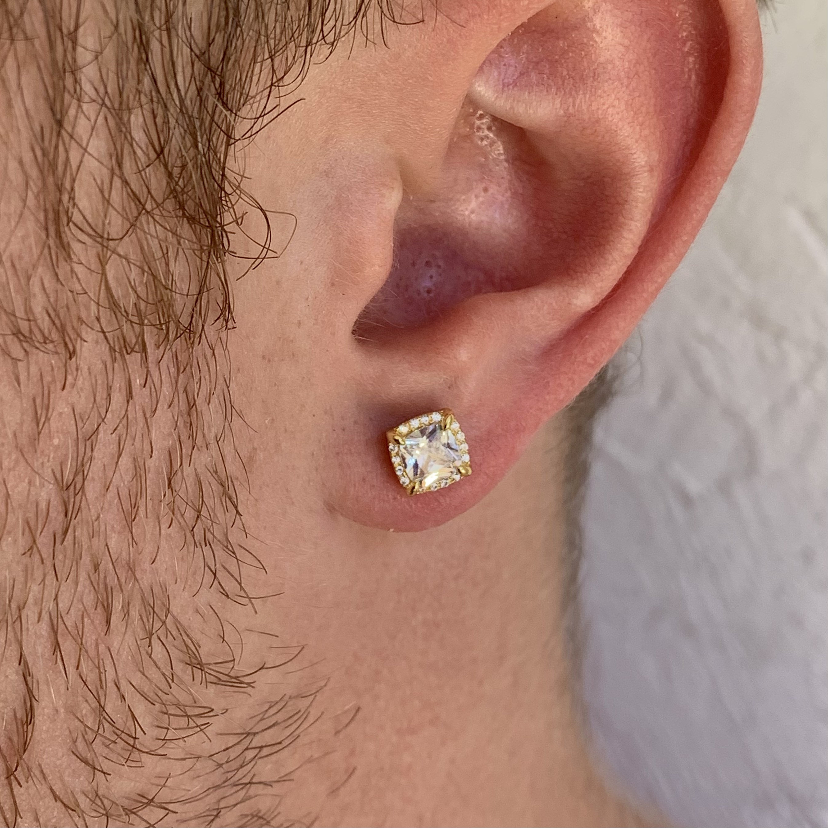 Pendientes para Pendientes de diamante Pendientes para - Etsy España