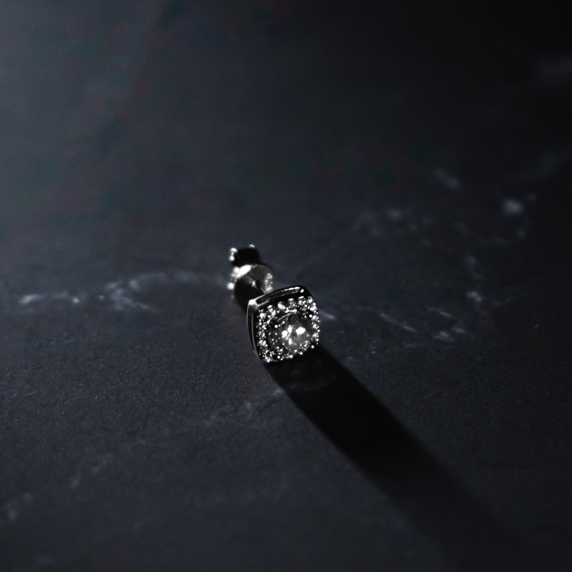 Collana Bottone Moissanite Taglio Brillante da 1ct su Argento 925 – DULÂME