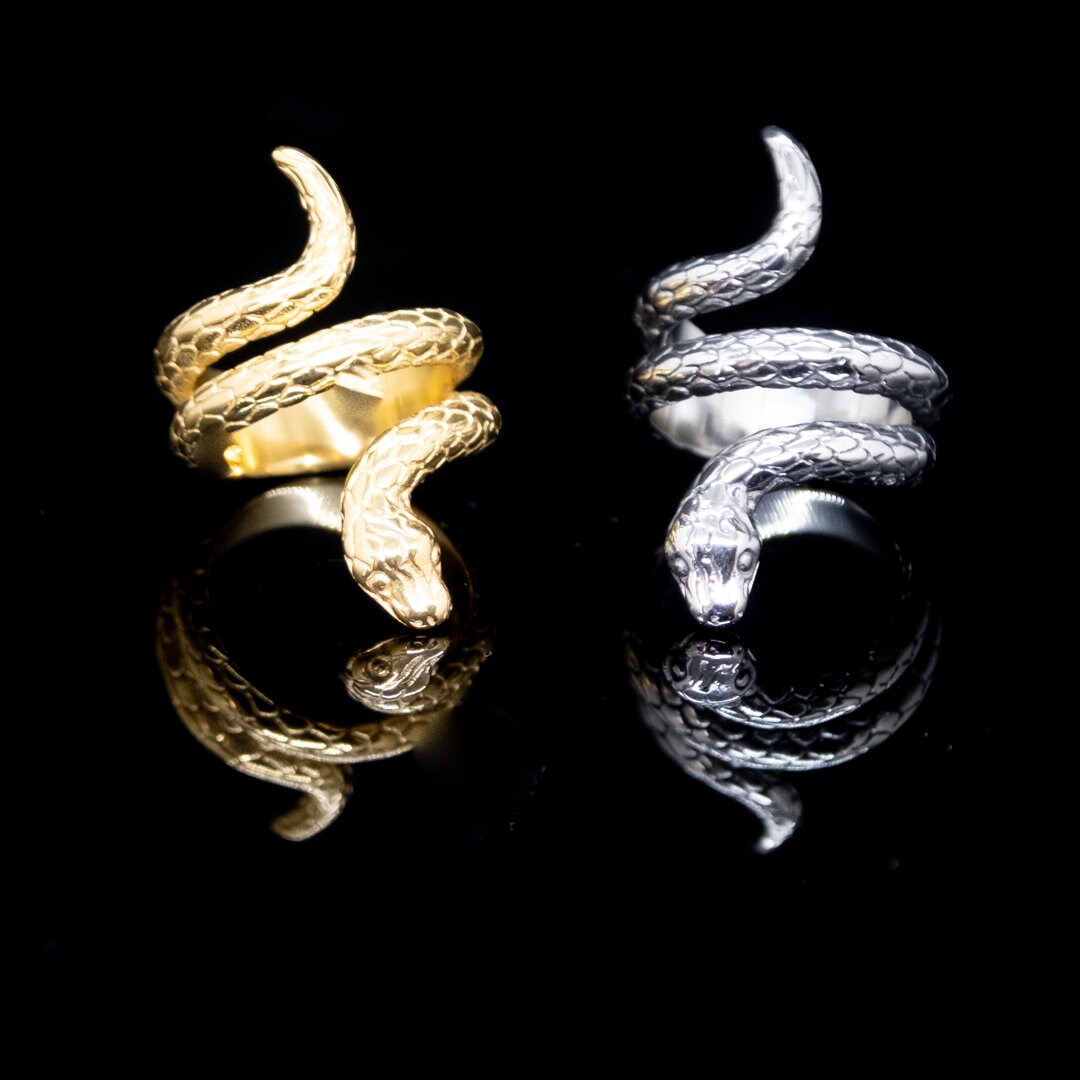 snake ring【silver925】R7 – Bellissima