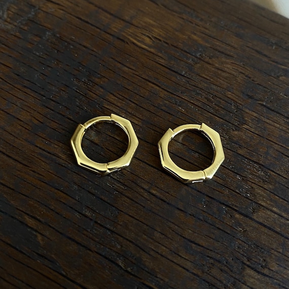 Orecchini A Cerchio Oro E Argento In Acciaio Inox - Set 4 Paia Huggie 6-12mm Ipoallergenici Per Donna/Uomo