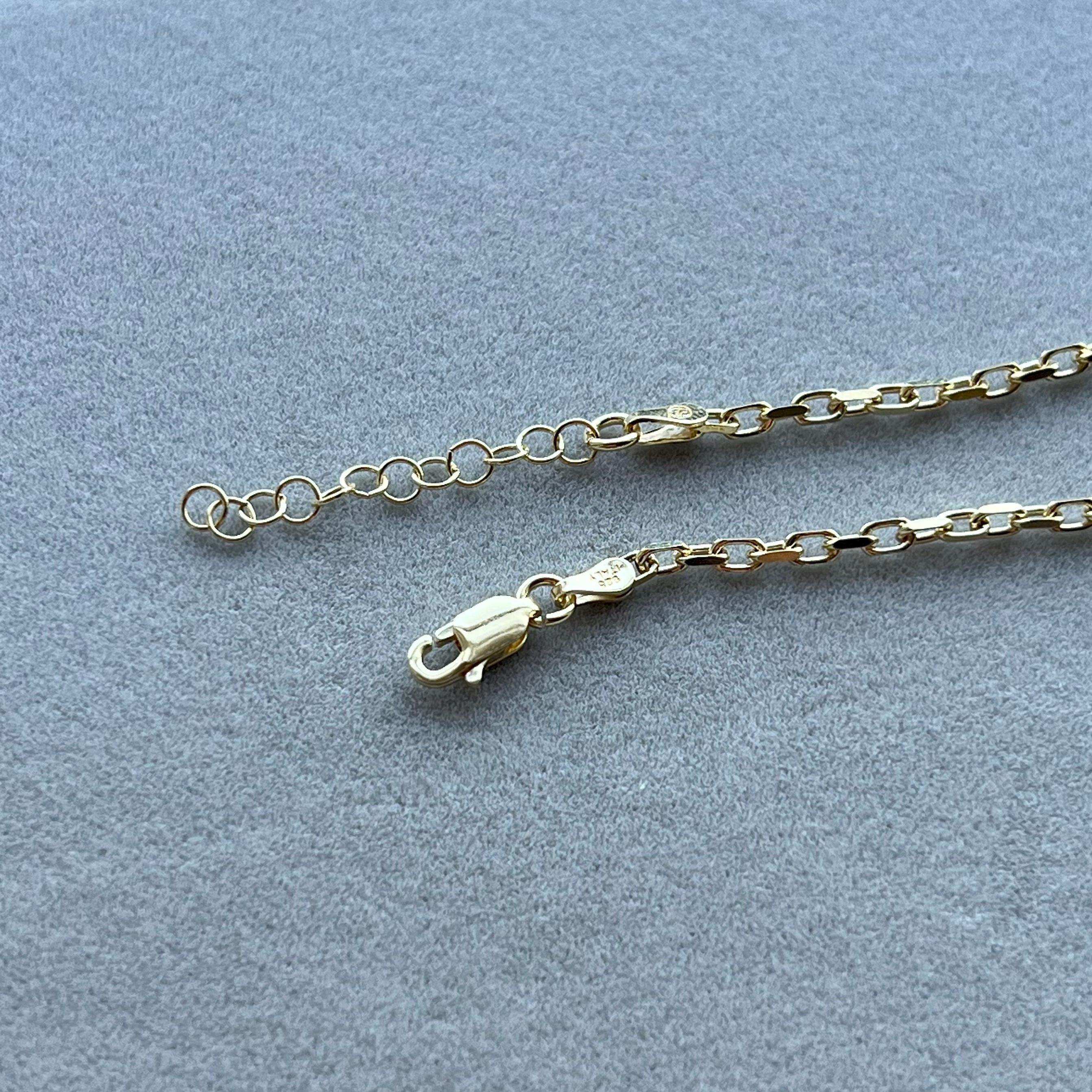 Argento Sterling Collana W/ Oro Rosa, & Placcato Rodio Cerchio Zirconi Ciondoli