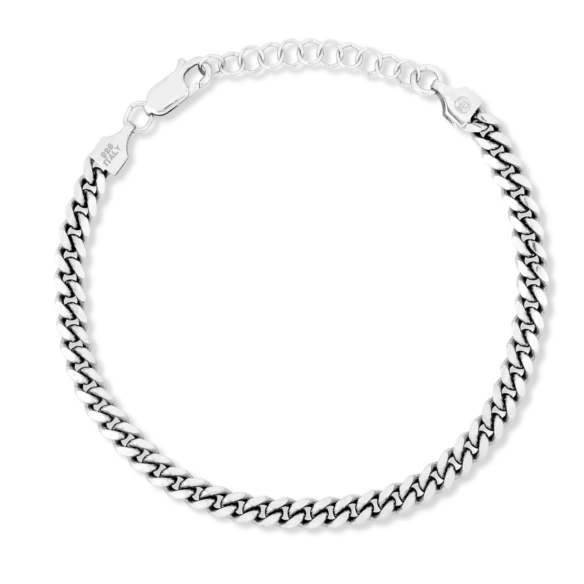 MAIBAOTA 6 braccialetti cubani da uomo in acciaio inox, color