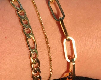 Collier trombone JOChoker pour femme, acier inoxydable, pendentif à