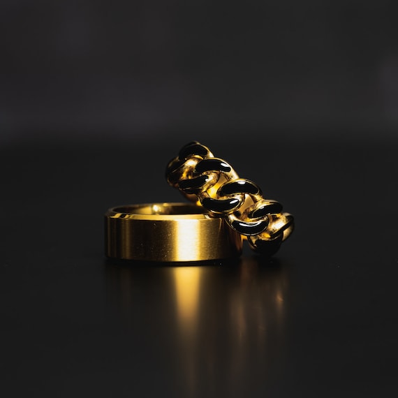 Pin by Chandra Jewellers on Ring | Gold chains for men, Mens gold rings,  Chains for men