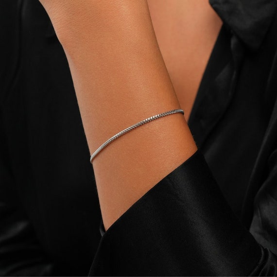 925 Silver Gold Plated Bracelet | Thin Bracelets Women | Small Heart  Bracelet | Jewelry - Bracelets - Aliexpress