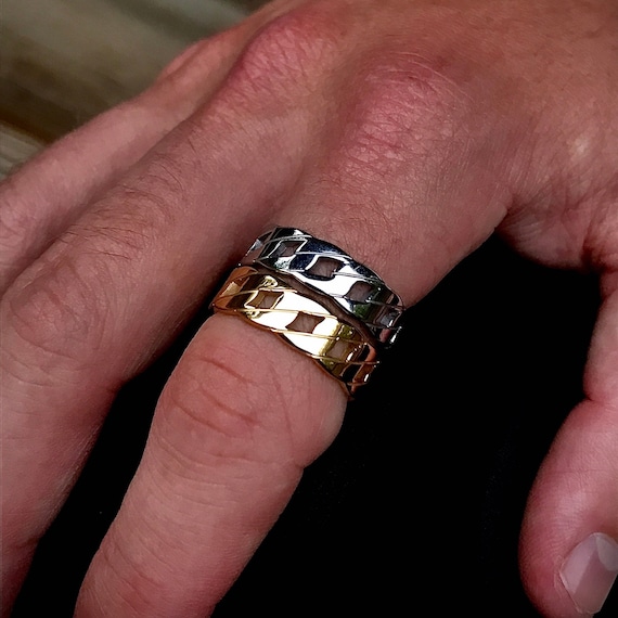 Bague homme gravable hotsell