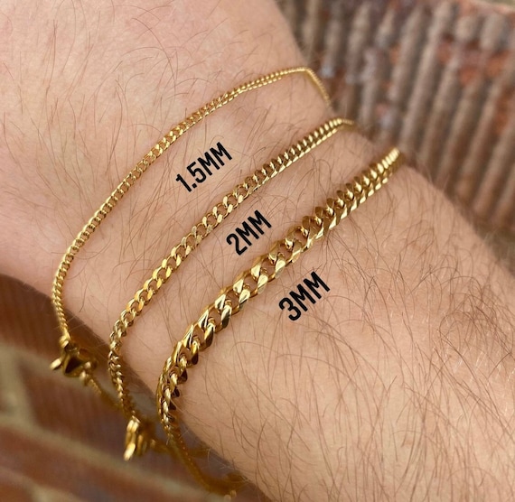 Buy ZIVOM 18K Gold Black Stainless Steel Gold Black Kada Bangle Bracelet Men  Online at Best Prices in India - JioMart.