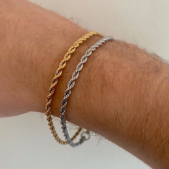 18 Karat Hand Made Twisted Bracelet – JewelsOn86th.com