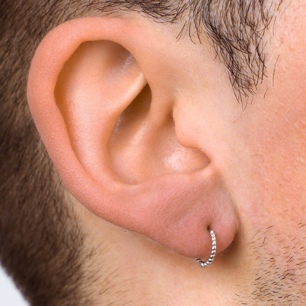 Orecchini Swarovski Orecchini Cerchio Piccolo Huggie In Argento Sterling 925 Placcato - Donna, Chiusura A Clip, Senza Pietre Orecchini Sterling Silver Plated Senza Pietre