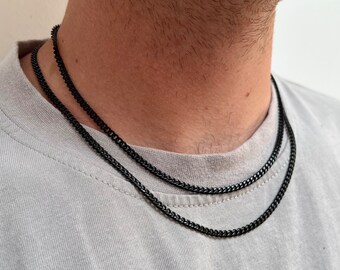 CUBE CHAIN NECKLACE / 3mm – AFB