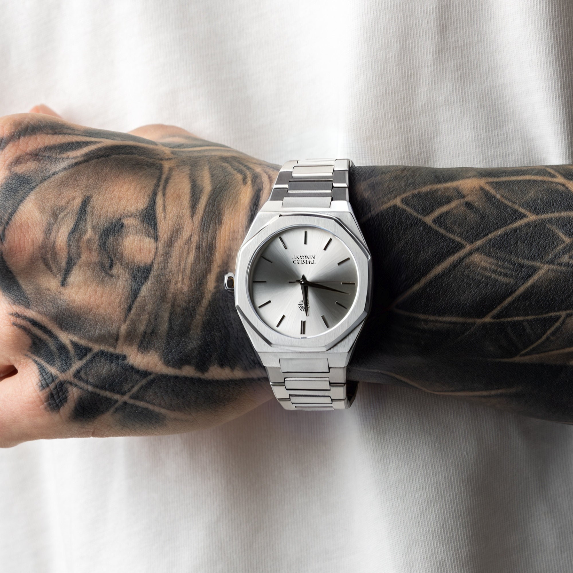 Gents silver watch hotsell