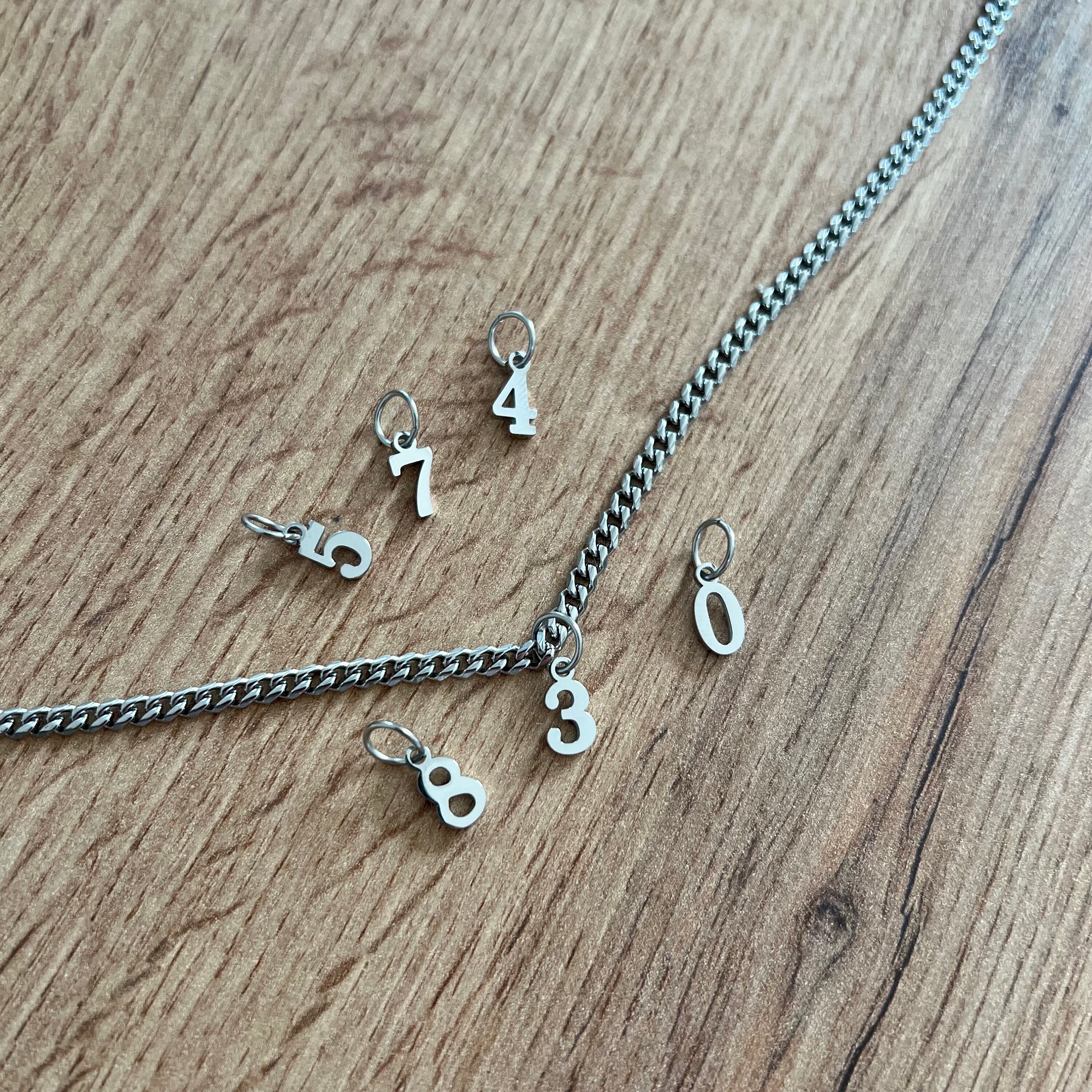 Collana Uomo E Donna Con Iniziale A-Z, Catena Cubana In Acciaio Inossidabile Lucido Oro/Argento, Ciondolo Lettera 6.5 Mm, Lunghezza 40+5 Cm - Idea Regalo Personalizzata - 4