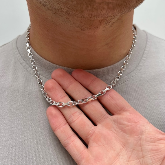Geco hawaiano in argento sterling 925 con catena a maglie