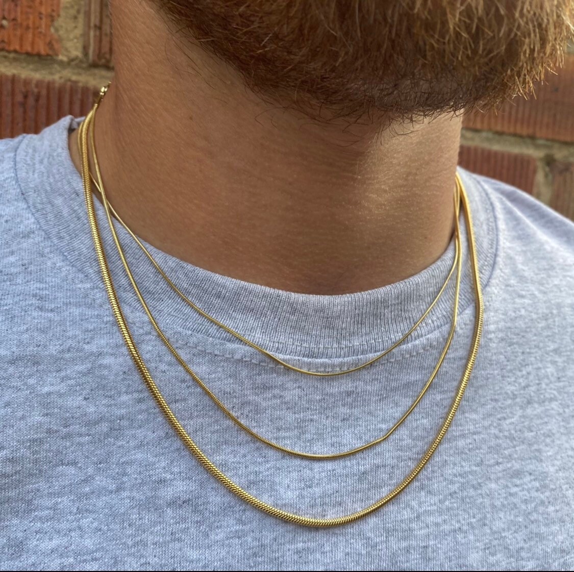 1mm gold chain mens hotsell