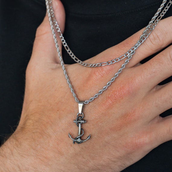 Clever Schmuck Juego De Colgante Plateado Como Medalla Con 2