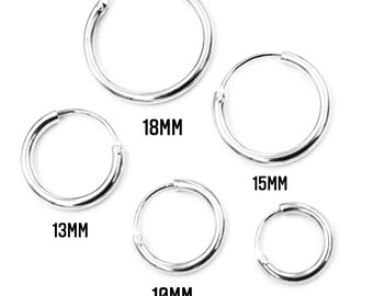 925 Sterling Silver Huggie Domed Hoop Earrings U-Shape Flawless Finish 1/2 Inch. 925 Sterling Silver Huggie Domed Hoop Earrings U-Shape Flawless Finish 1/2 Inch.