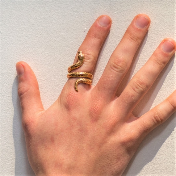 Snake ring men deals