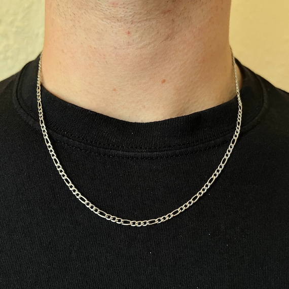 3mm silver chain mens deals