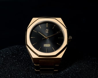 BEEING ブラック×ゴールド　ウォッチ　腕時計 Black and Gold ブラック＆ゴールド ウォッチ / VEJRHØJ
