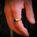 Lapis Lazuli Gold Signet Ring, Gold Rings for Men, 18k Gold Ring Heavy, Mens Pinky Ring, Blue Stone Steel Ring, Rock Blue Ring, Unisex Rings 