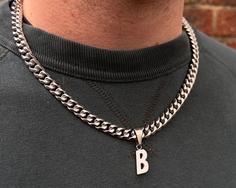Catena Figaro in argento da uomo - Collane