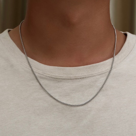 Silver Belcher Chain – NinaBreddal